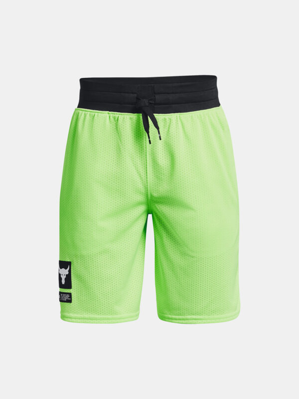 Under Armour Shorts UA Project Rock Knit Shorts-GRN - Boys
