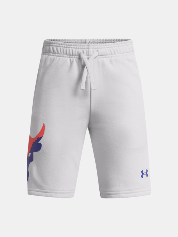 Under Armour Shorts UA Project Rock Terry Shorts-GRY - Boys