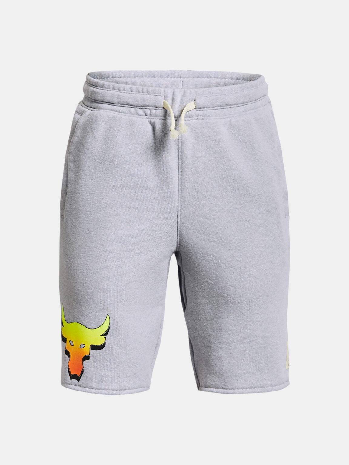 Under Armour Shorts UA Project Rock Terry Shorts-GRY - Boys