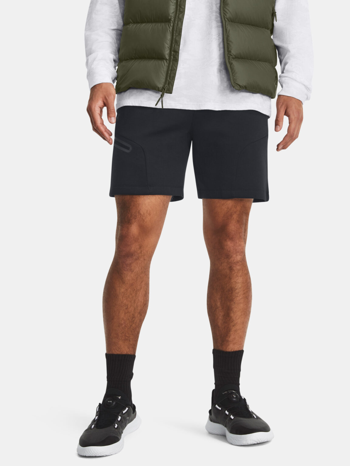 Under Armour Shorts UA Unstoppable Flc Shorts-BLK - Men
