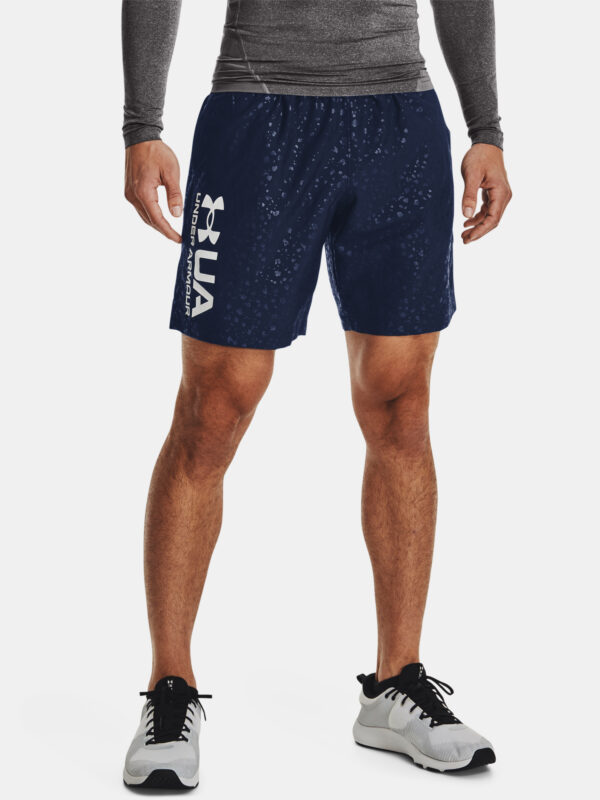 Under Armour Shorts UA Woven Emboss Shorts-NVY - Men's