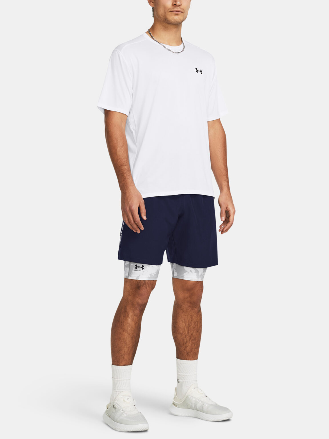 Under Armour Shorts UA Woven Wdmk Shorts-BLU - Men