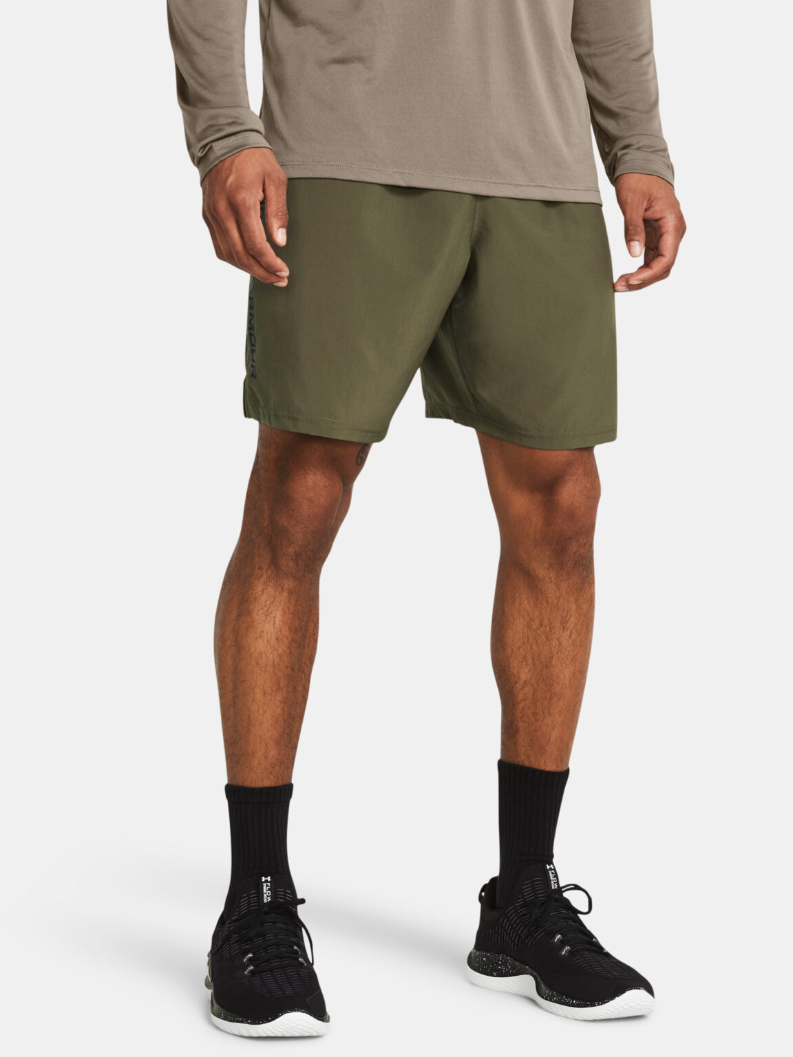 Under Armour Shorts UA Woven Wdmk Shorts-GRN - Men's