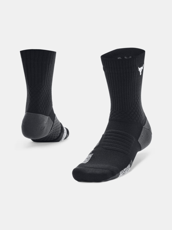 Under Armour Socks Rock UA AD Playmaker 1pk Mid-BLK - unisex