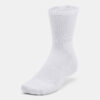 Under Armour Socks UA 3-Maker 3pk Mid-Crew-WHT - unisex