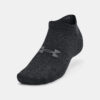 Under Armour Socks UA Essential No Show 3pk-BLK - unisex