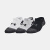 Under Armour Socks Y UA Performance Tech 3pk NS-GRY - Unisex