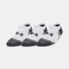 Under Armour Socks Y UA Performance Tech 3pk NS-WHT - unisex