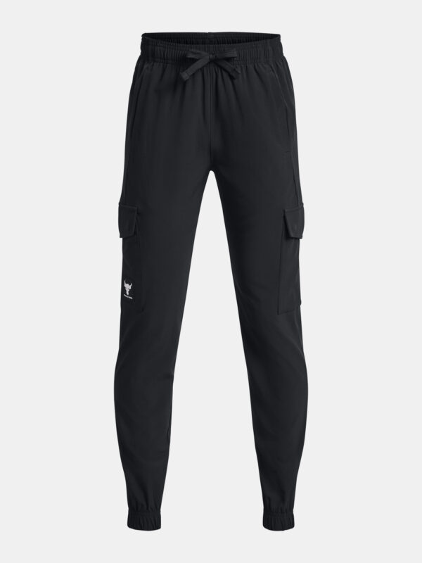 Under Armour Sports Pants Pjt Rk Pennant Wvn Cargo Pnt-BLK - Boys