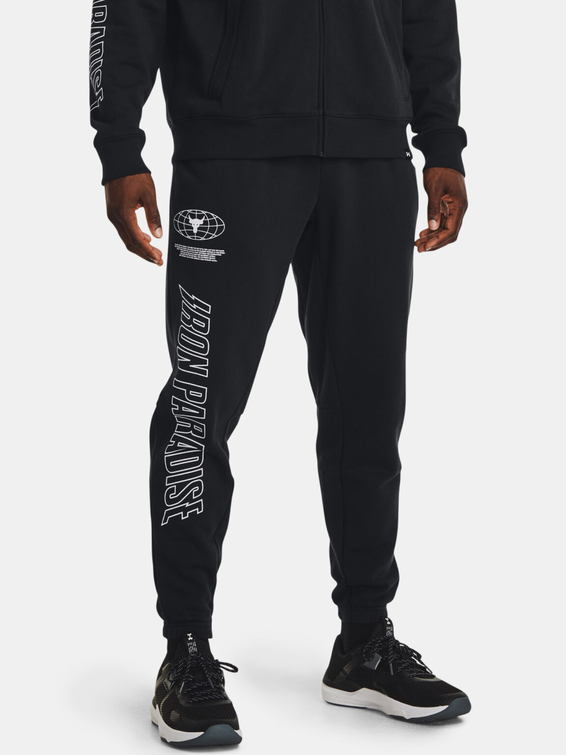 Under Armour Sweatpants UA Pjt Rck Rival Flc Jgr-BLK - Men
