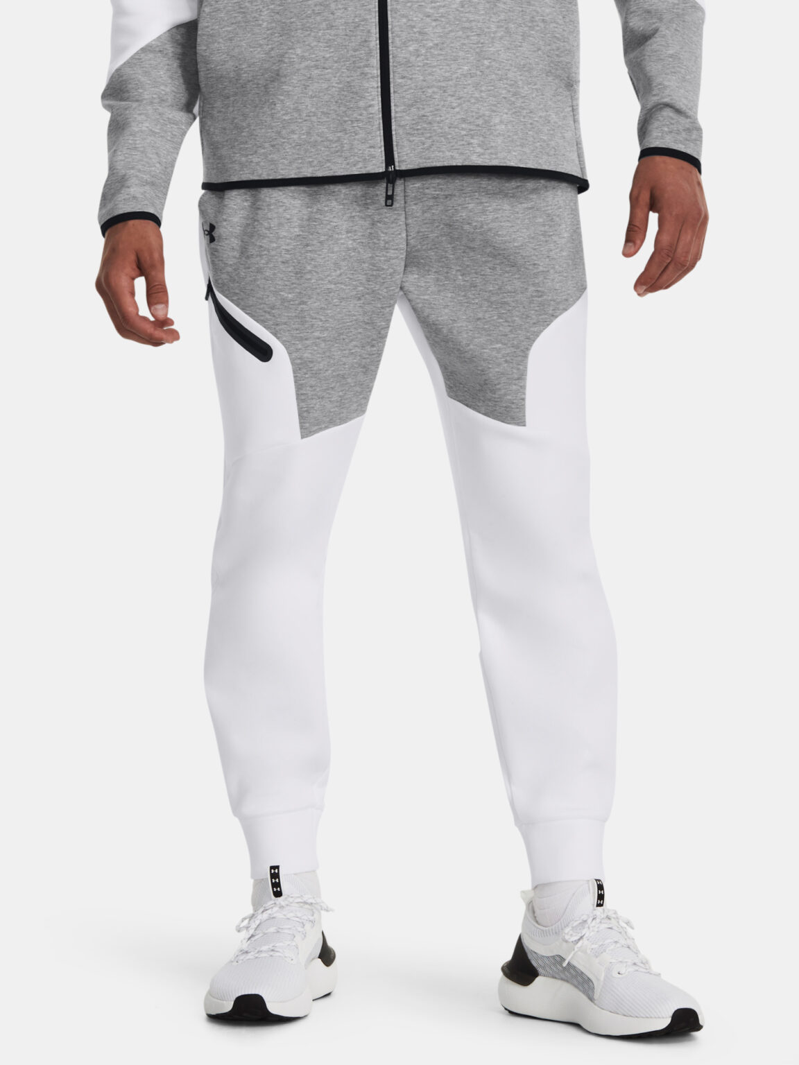 Under Armour Sweatpants UA Unstoppable Flc Joggers - GRY - Men's