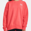 Under Armour Sweatshirt Essential Flc OS Crew-RED - Women
