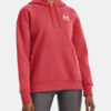 Under Armour Sweatshirt Essential Fleece Hoodie-RED - Women