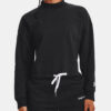 Under Armour Sweatshirt Essential Script Crew-BLK - Women