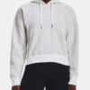Under Armour Sweatshirt Essential Script Hoodie-WHT - Women