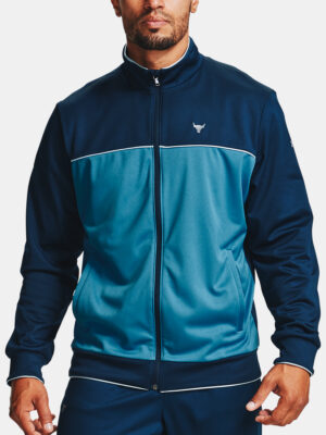 Under Armour Sweatshirt PJT ROCK KNIT TRACK JKT-NVY - Men's