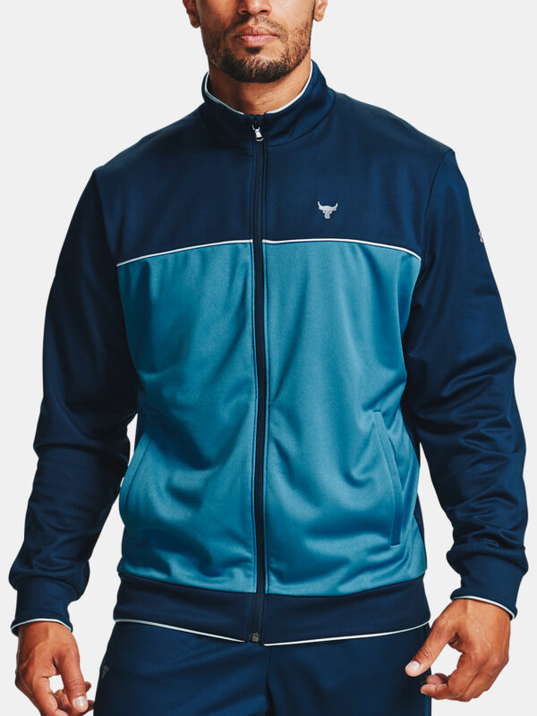 Under Armour Sweatshirt PJT ROCK KNIT TRACK JKT-NVY - Men's