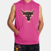 Under Armour Sweatshirt Pjt Q2 Payoff SL Flce HD-PNK - Men's