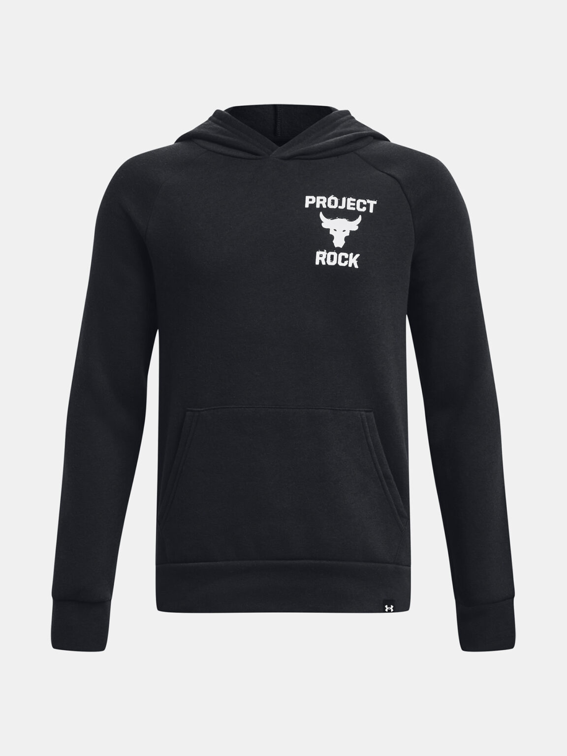 Under Armour Sweatshirt Pjt Rck Boys Rvl Flc Hdy-BLK - Boys