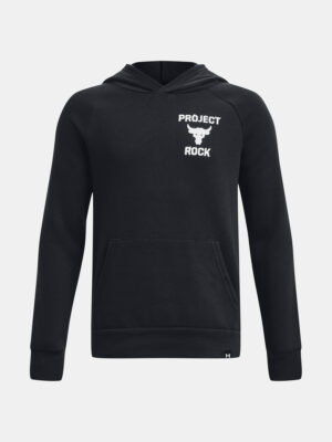 Under Armour Sweatshirt Pjt Rck Boys Rvl Flc Hdy-BLK - Boys