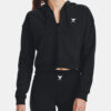 Under Armour Sweatshirt Pjt Rck HW Terry FZ-BLK - Women's