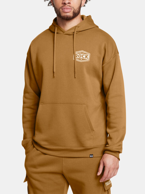 Under Armour Sweatshirt Pjt Rck Icon Flc Hdy-YLW - Men's