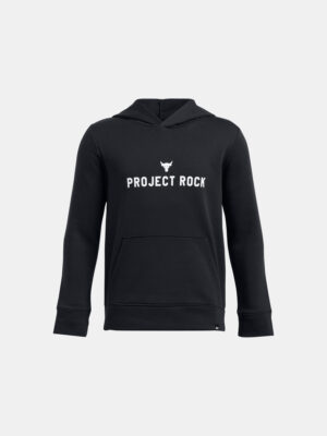 Under Armour Sweatshirt Pjt Rck Rival Hdy-BLK - Boys