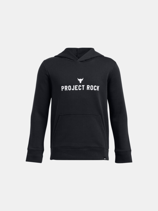 Under Armour Sweatshirt Pjt Rck Rival Hdy-BLK - Boys