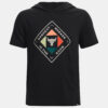 Under Armour Sweatshirt Pjt Rock SS HD Hardest Wrkr-BLK - Boys