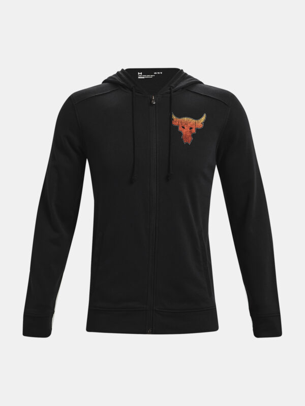 Under Armour Sweatshirt Pjt Rock Terry FZ Hoodie-BLK - Men's