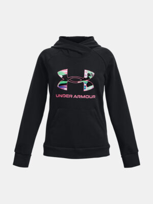 Under Armour Sweatshirt Rival Fleece BL Hoodie-BLK - Girls Under Armour Sweatshirt Rival Fleece BL Hoodie-BLK - Girls