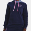 Under Armour Sweatshirt Rival Fleece CB Hoodie-NVY - Women