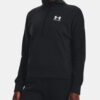 Under Armour Sweatshirt Rival Fleece HZ-BLK - Women