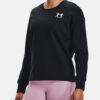 Under Armour Sweatshirt Rival Fleece Oversize Crew-BLK - Women
