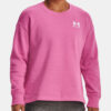 Under Armour Sweatshirt Rival Fleece Oversize Crew-PNK - Women