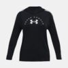 Under Armour Sweatshirt Tech Graphic LS Hoodie-BLK - Girls