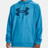 Under Armour Sweatshirt UA Armour Fleece Big Logo HD-BLU - Mens