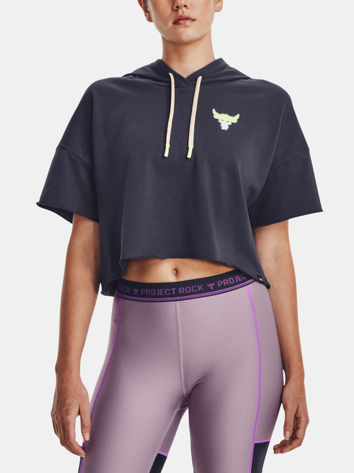 Under Armour Sweatshirt UA Pjt Rck SS Terry Hdy-GRY - Women's