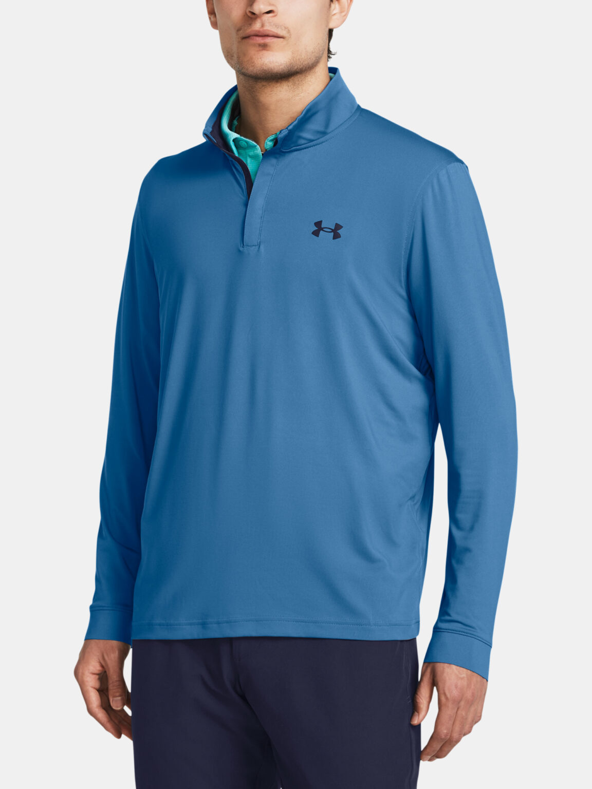 Under Armour Sweatshirt UA Playoff 1/4 Zip-BLU - Men