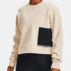 Under Armour Sweatshirt UA Prjct Rock Fleece Crew-WHT - Women's