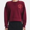 Under Armour Sweatshirt UA Prjct Rock Fleece LC Crew-RED - Women's
