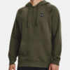 Under Armour Sweatshirt UA Rival Fleece 1/2 Zipper HD-GRN - Mens