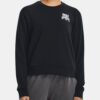 Under Armour Sweatshirt UA Rival Terry Graphic Crew-BLK - Women