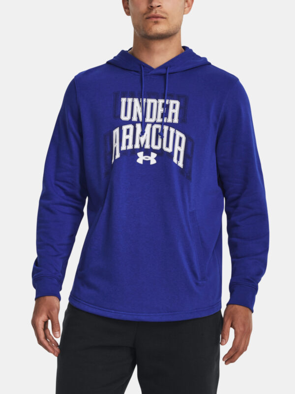 Under Armour Sweatshirt UA Rival Terry Graphic HD-BLU - Men's