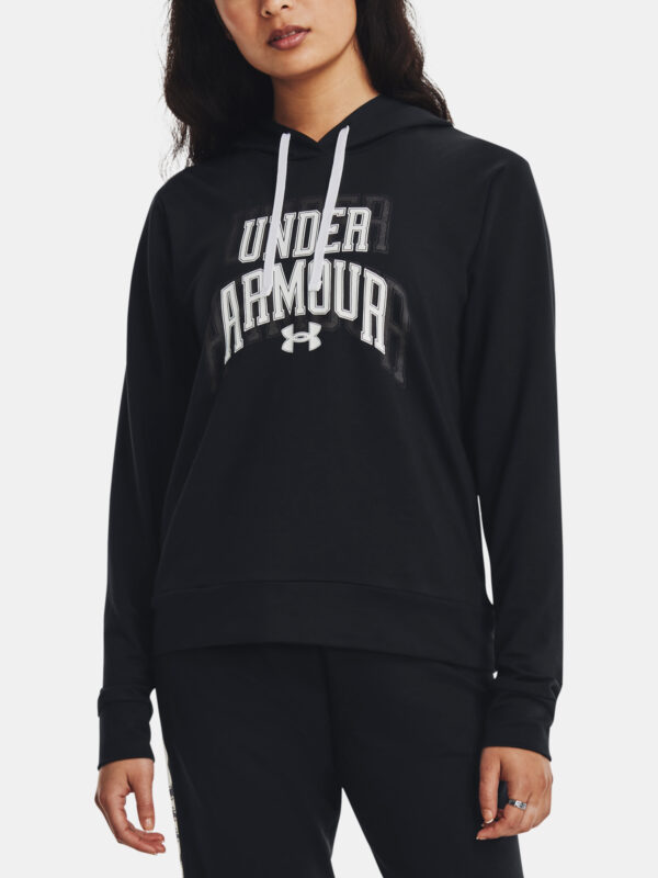 Under Armour Sweatshirt UA Rival Terry Graphic Hdy-BLK - Women