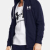 Under Armour Sweatshirt UA Rival Terry LC FZ-BLU - Men's