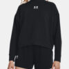Under Armour Sweatshirt UA Rival Terry Mock Crew-BLK - Women