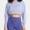 Under Armour Sweatshirt UA Rival Terry OS Crop Crw-PPL - Women