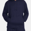 Under Armour Sweatshirt UA Rival Waffle Hoodie-BLU - Men