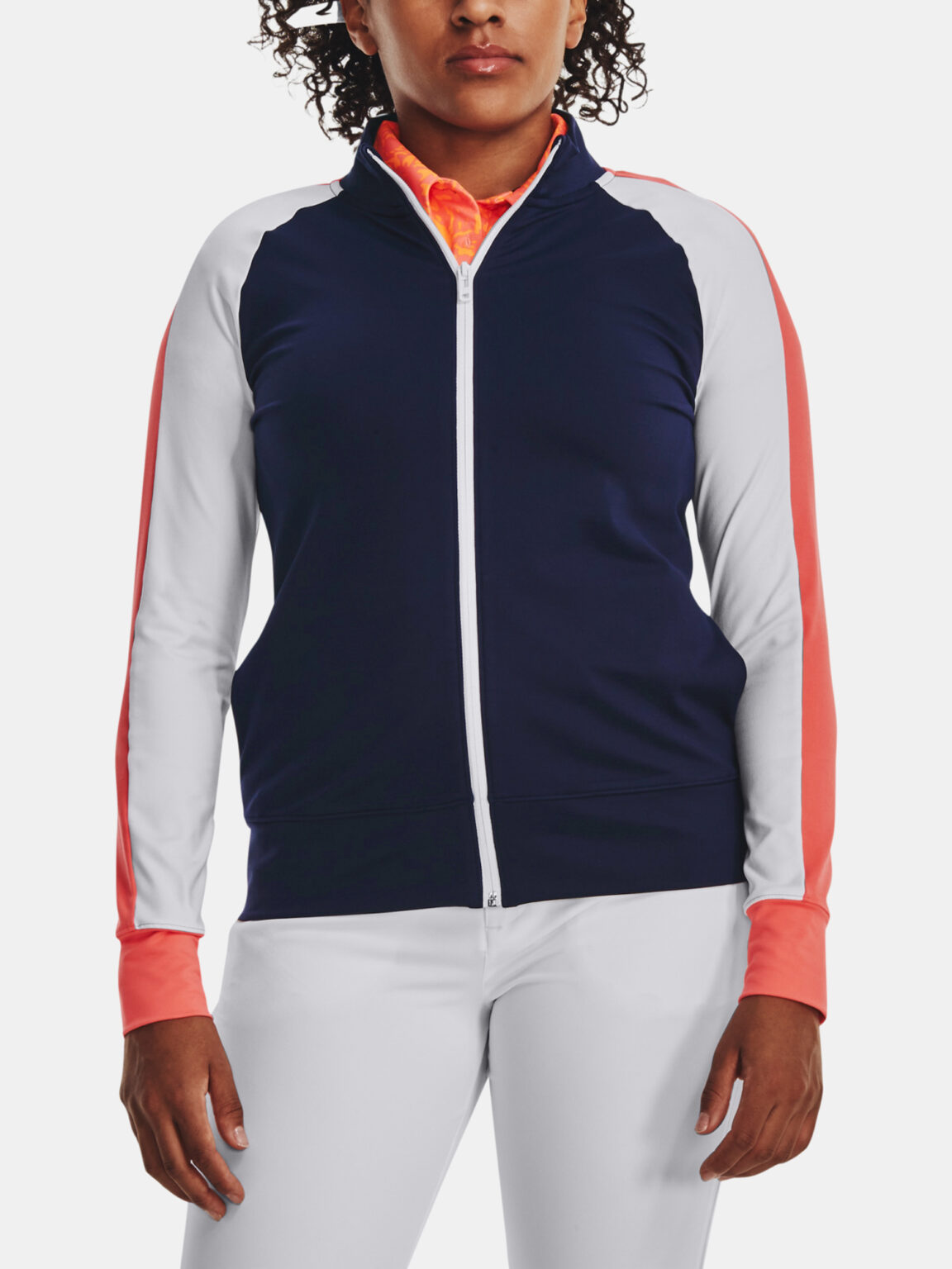 Under Armour Sweatshirt UA Storm Midlayer FZ-NVY - Women